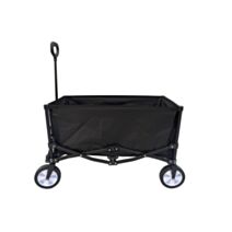 Chariot de transport pliant Easy acier noir