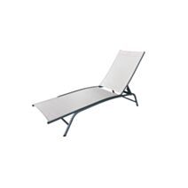 Bain de soleil Suny Textilène Taupe 194x156x94cm