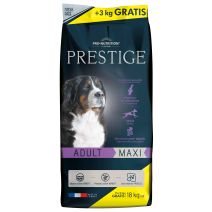 Croquettes Prestige adulte maxi 15+3Kg offerts