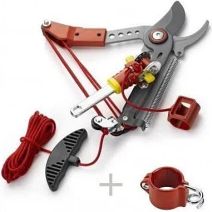 Échenilloir orientable Multi-Star avec guide corde - OUTILS WOLF