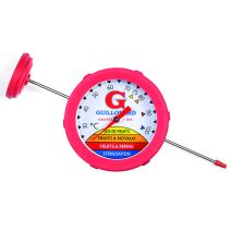 Thermomètre plongeur tige 25 cm 