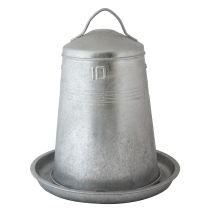 Abreuvoir 10l en acier galvanisé siphoîde