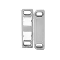 Loqueteau magnétique rectangle 5kg blanc x2