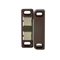 Loqueteau magnétique rectangle 5kg brun x2