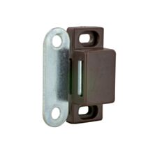 Loquet magnétique rectangle 2kg brun x2