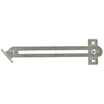 Coulisseau glissière L.140mm acier nickelé x2