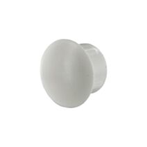 Obturateur D8mm plastique blanc x16