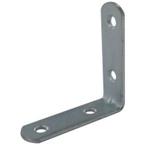 Equerre chaise bouts ronds 50x50mm acier zingue x4