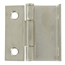 Lot de 2 charnières coudées à visser pour porte