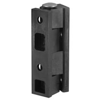 Lot de 2 charnières universelles à visser pour porte bois démontable 