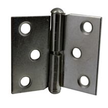 Lot de 2 paumelles droites pour porte gauche à visser