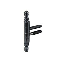 Fiche à visser rustique d13 fer poli x2