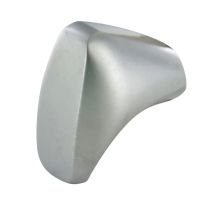 Bouton Tirette L.18mm H.28mm P.24mm Zamak gris alu