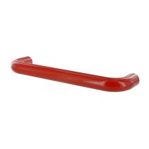 Poignée fil D10mm Entraxe 96mm Plastique rouge