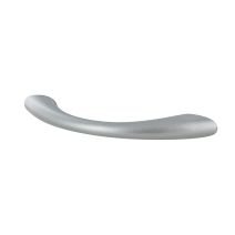 Poignée bombée entraxe 64 mm plastique gris