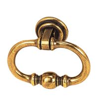 Anneau tombant h48 l55 zamak brillant