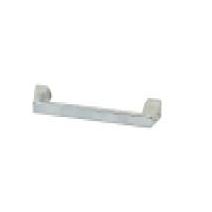 Poignée rectangulaire acier chrome e90 l103