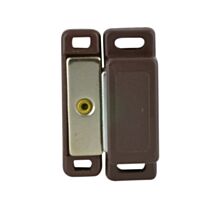 Loqueteau magnétique rectangulaire à visser à pattes force 8kg fermeture pour porte de meuble