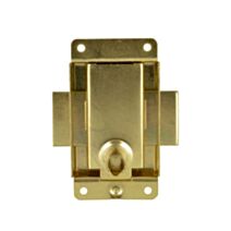 Serrure en applique droite/gauche axe 20 laitonné