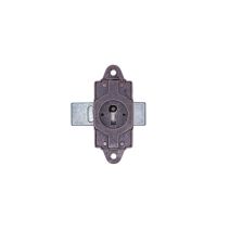Serrure espagnolette réversible axe25mm zamak bronze