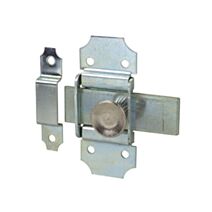 Targette pêne plat acier zingue longueur 60