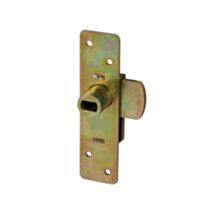 Loquet batteuse coffret GDF 100x25mm acier zingué