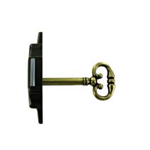 Serrure à visser en applique pour porte gauche fermeture à clé pour porte de meuble