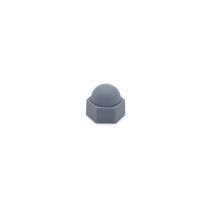 Cache écrou vis hexagonale M10 plastique gris X8