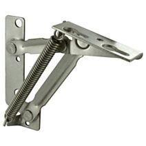 Compas à visser à ressort droit pour porte relevable charge maxi 10kg