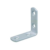 Equerre chaise bout rond blanc 40x40x15 x4