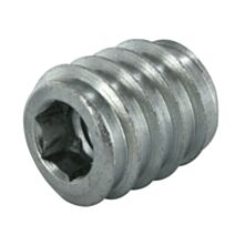 Insert à visser HC6 D12mm L15mm acier zingué x4