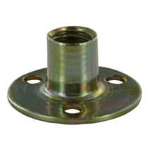 Ecrou à platine M8 D25mm acier zingué x2