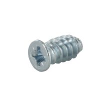 Euro-vis pozi tête plate D6,3x13mm acier zingué x12