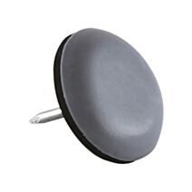 Patin à clouer ptfe bleu diamètre 22 x4