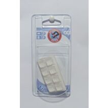 Butée carrée 14x14 mm transparente X16