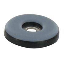 Set de 4 patins à visser bleu Ø22 mm - CIME