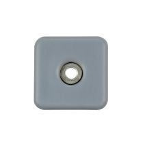 Set de 4 patins à visser bleu 30 x 30 mm - CIME