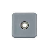 Set de 4 patins à visser bleu 30 x 30 mm - CIME