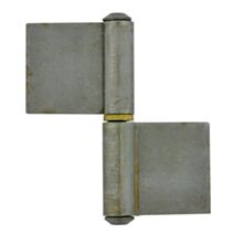 Paumelle à souder 80x80x3mm acier brut