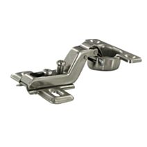 Charnière invisible 26 à ressort acier nickelé x2