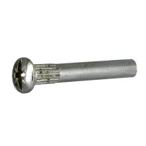 Ferrure de liaison D5 L35mm acier nickelé x4