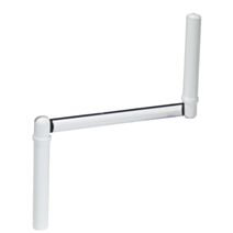Manivelle pour tringle de manoeuvre Ø12mm longueur totale 410mm - CIME