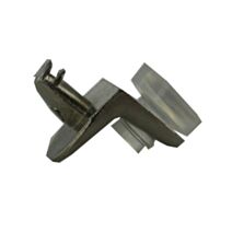 Lot de 8 taquets à enfoncer avec ventouse Ø5mm acier nickelé