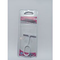 Support milieu fixe zamak blanc 30x15mm - CIME