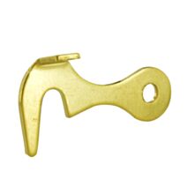 Crochet à ergot 33mm, droite et gauche, laiton x2