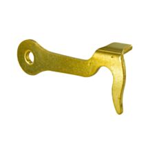 Crochet à ergot 47mm, droite et gauche, laiton x2