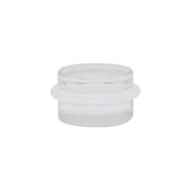 Butée de sol Ø34 x H24 mm adhésive plastique transparent - CIME