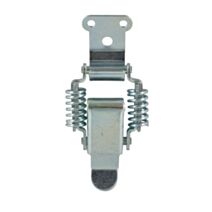 Fermoir ressort + crochet 35x52mm acier zingué