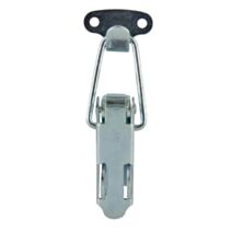 Fermoir cadenas + crochet H93mm acier zingué