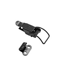 Fermoir à levier acier zingué noir 78x25mm - CIME